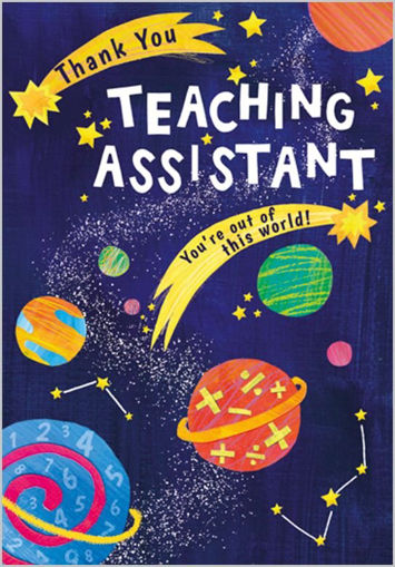 Picture of THANK YOU TEACHING ASSISTANT CARD